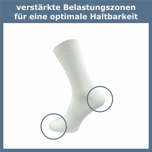100% Baumwollsocken Herren (8 Paar) - GAWILO