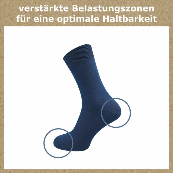 100% Baumwollsocken Herren (10 Paar) - GAWILO