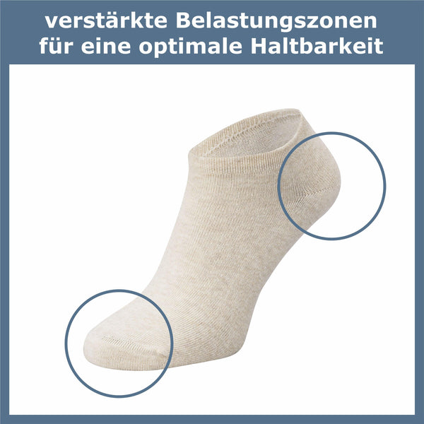ca·wa·so Sneaker Socken Damen & Herren (10 Paar) - GAWILO