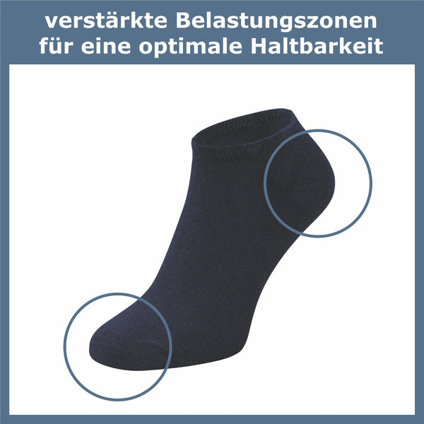 ca·wa·so Sneaker Socken Damen & Herren (10 Paar) - GAWILO