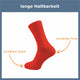 Socken mit Premium Komfortbund ohne Naht | Kein Einschneiden, Beste Qualität | Damen & Herren (6 Paar) - GAWILO