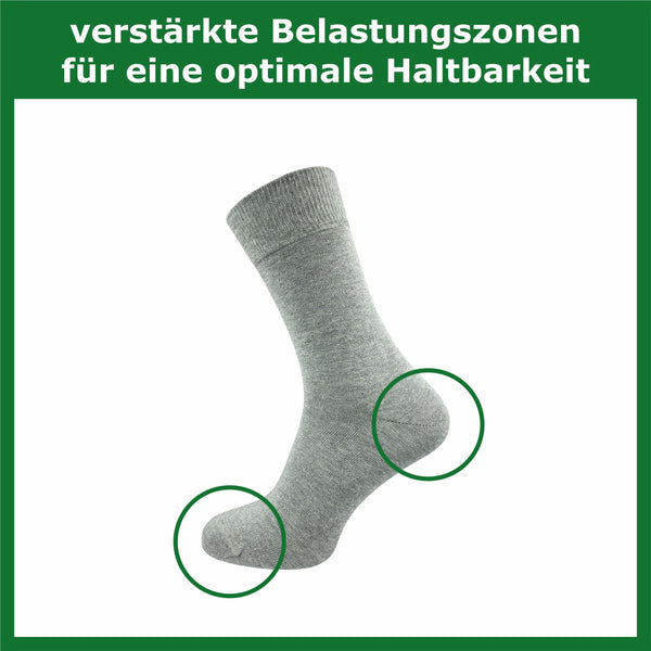Bio-Baumwollsocken Herren (4 Paar) - GAWILO
