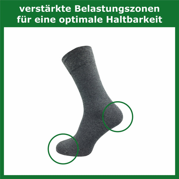Bio-Baumwollsocken Herren (4 Paar) - GAWILO