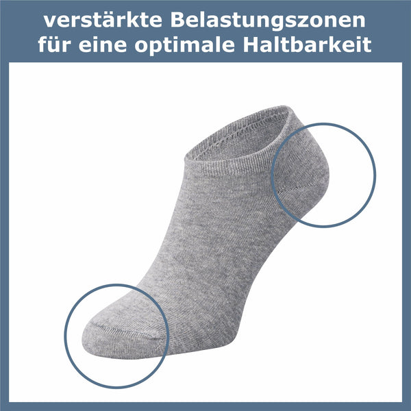 ca·wa·so Sneaker Socken Damen & Herren (10 Paar) - GAWILO