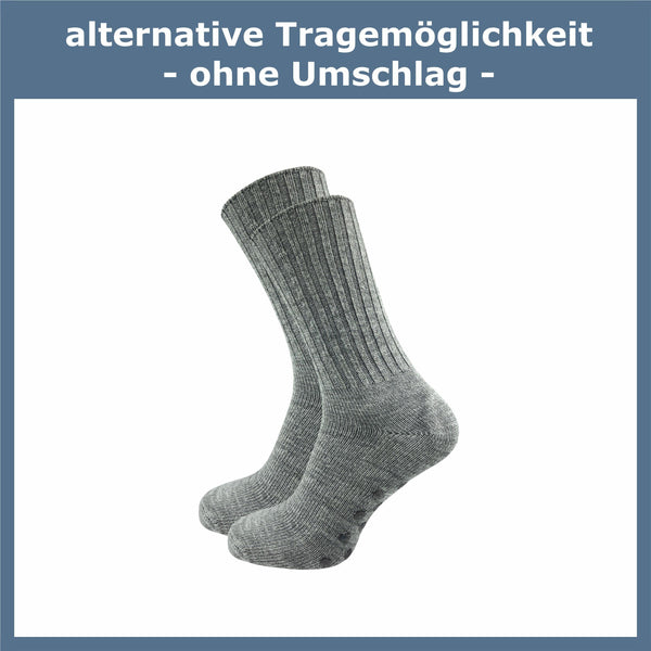 Stoppersocken aus Wolle Damen (2 Paar) - GAWILO