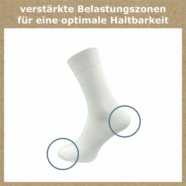 100% Baumwollsocken Herren (10 Paar) - GAWILO