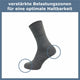 Bambus Socken ohne Gummidruck Damen (6 Paar) - GAWILO