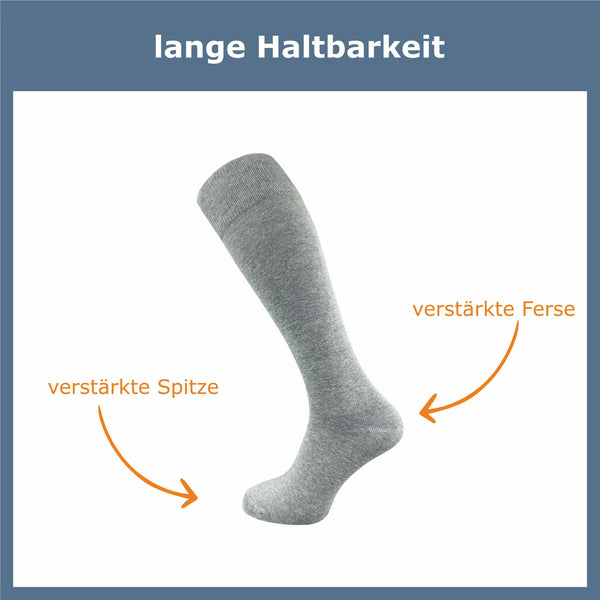 Kniestrümpfe Herren (4 Paar) - GAWILO