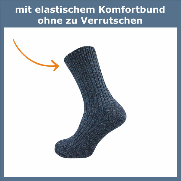 Warme & gepolsterte Norwegersocken Herren (10 Paar) - GAWILO