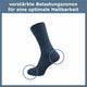 ca·wa·so 100 % Baumwollsocken Damen (10 Paar) - GAWILO