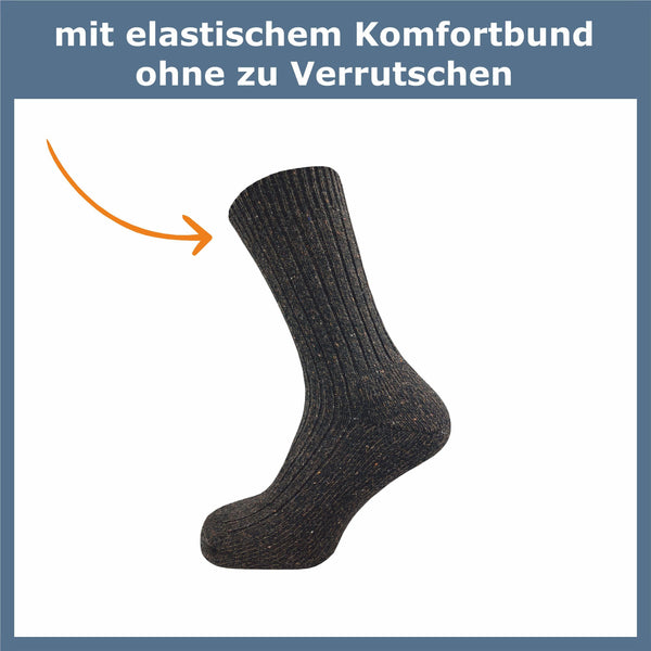 Warme & gepolsterte Norwegersocken Herren (10 Paar) - GAWILO
