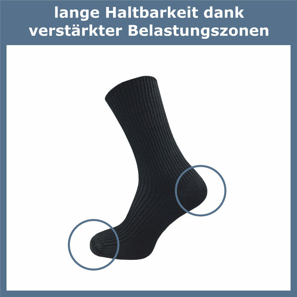 Dicke Damensocken (6 Paar) - GAWILO