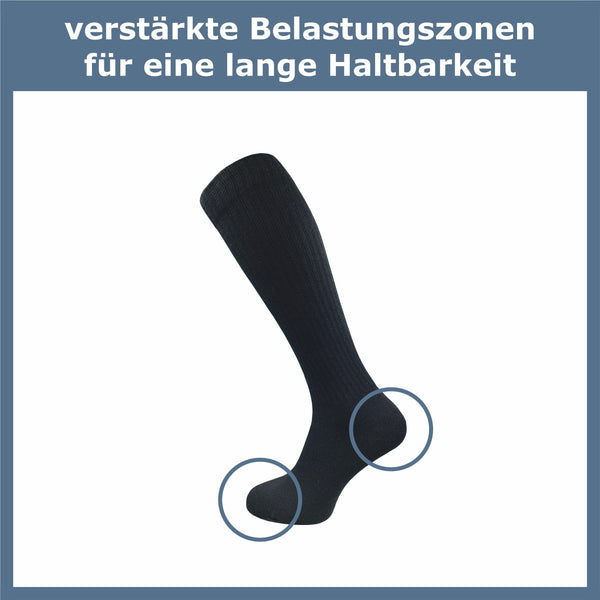 Retro Kniestrümpfe Damen (2 Paar) - GAWILO