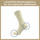 Socken 100% reine naturbelassene Baumwolle Damen & Herren (6 Paar) - GAWILO