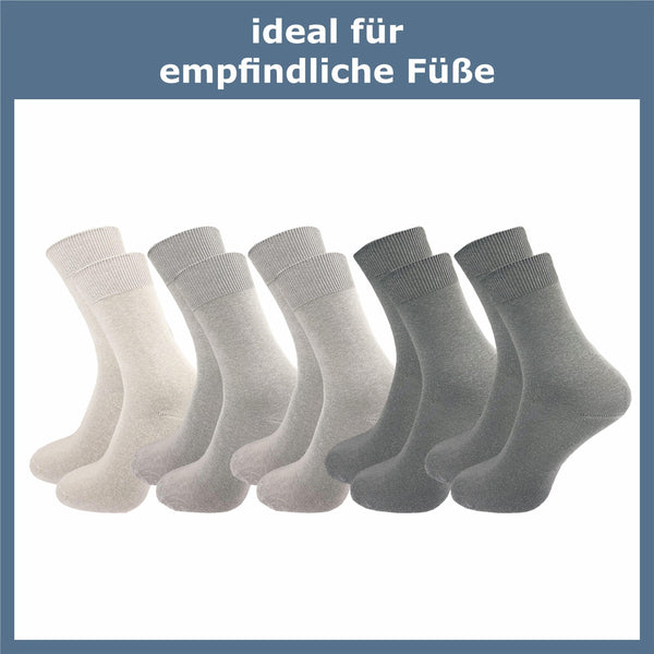 100% Baumwollsocken Herren (10 Paar) - GAWILO