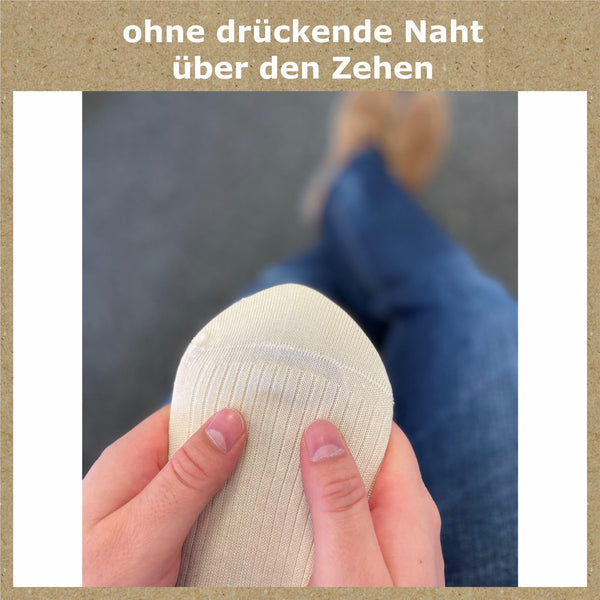 Socken aus 100% reine naturbelassene Baumwolle Damen & Herren (8 Paar) - GAWILO