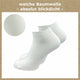 Sneaker Socken 100% reine Baumwolle Damen (10 Paar) - GAWILO
