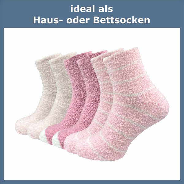 Gemütliche & Weiche Wintersocken Damen (6 Paar ) - GAWILO