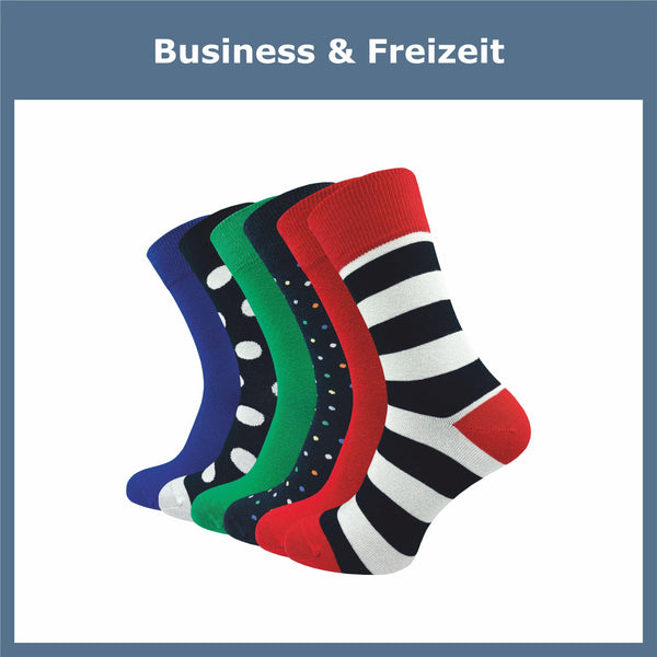 Bunte Socken Herren (6 Paar) - GAWILO