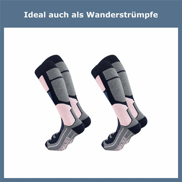THERMOLITE® Skisocken Damen (2 Paar) - GAWILO