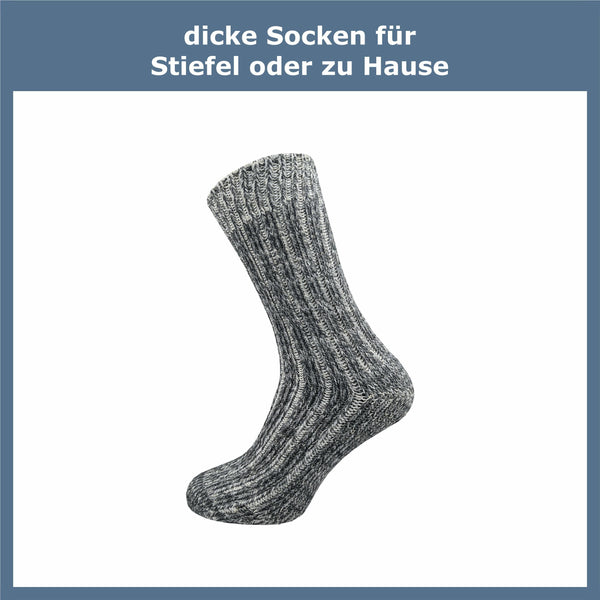 Hochwertige Norwegersocken Damen (2Paar) - GAWILO