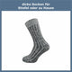 Hochwertige Norwegersocken Damen (2Paar) - GAWILO