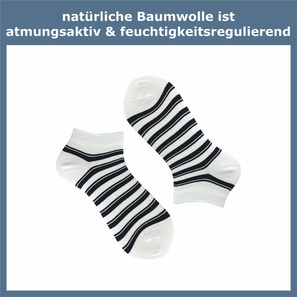 Sneaker Socken Damen & Herren (6 Paar) - GAWILO