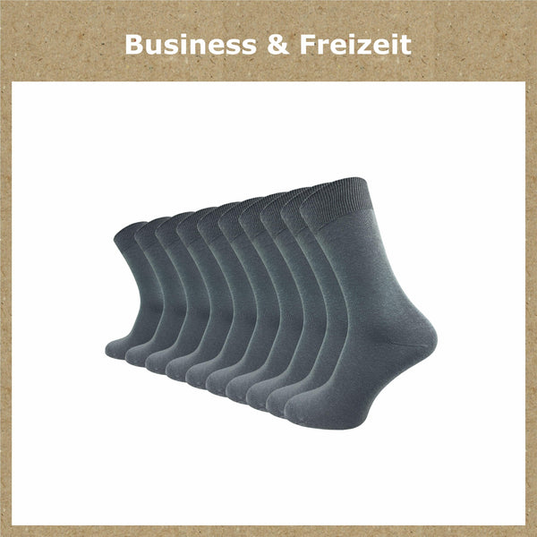 100% Baumwollsocken Herren (10 Paar) - GAWILO