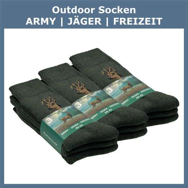 Jägersocken Herren (9 Paar) - GAWILO
