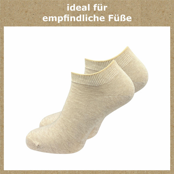 Sneaker Socken aus 100% Baumwolle Damen & Herren (8 Paar) - GAWILO