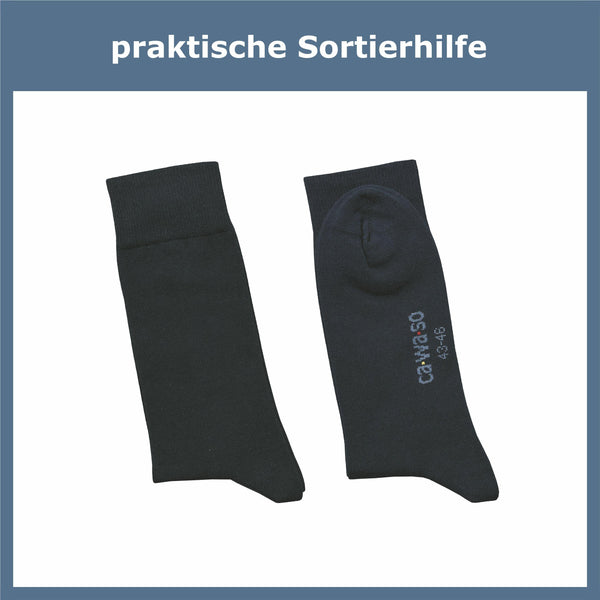 ca·wa·so 100 % Baumwollsocken Damen (10 Paar) - GAWILO