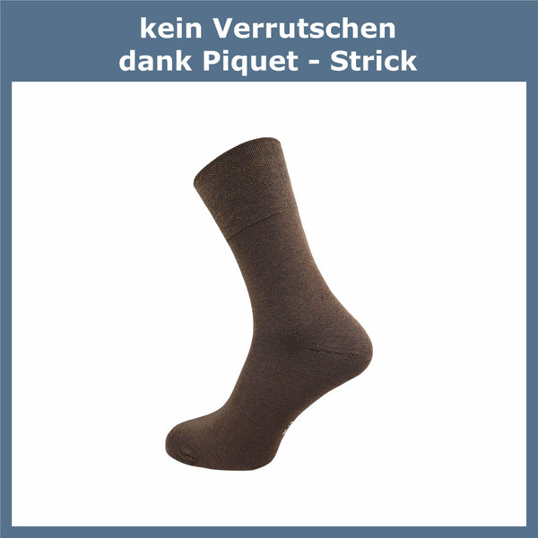 Socken ohne Gummidruck Damen (6 Paar) - GAWILO