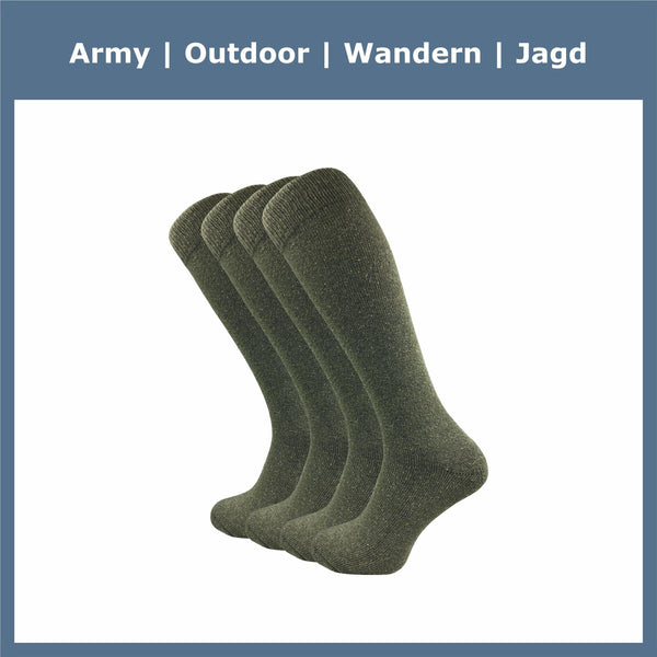 Army Kniestrümpfe Herren (4 Paar) - GAWILO