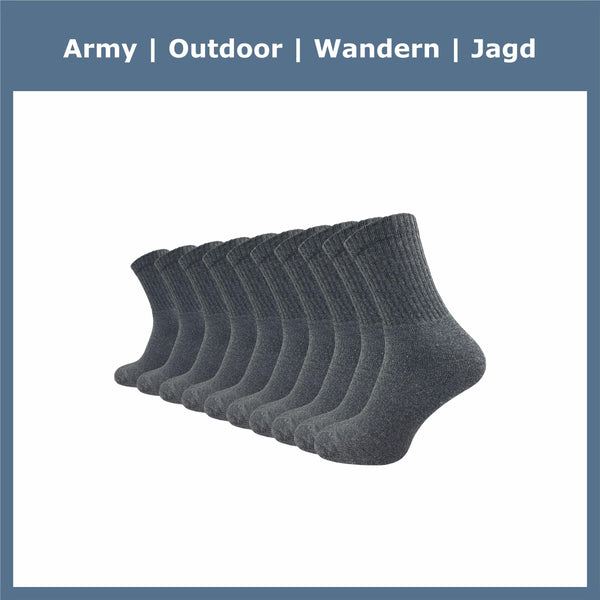 Army- & Jagdsocken Herren & Damen (10 Paar) - GAWILO