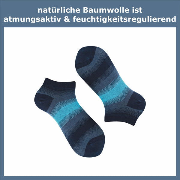 Sneaker Socken Damen & Herren (6 Paar) - GAWILO