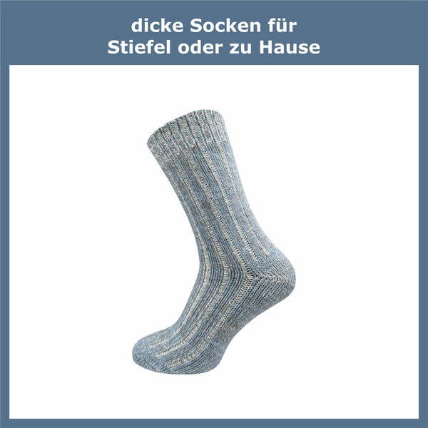 Hochwertige Norwegersocken Damen (2Paar) - GAWILO