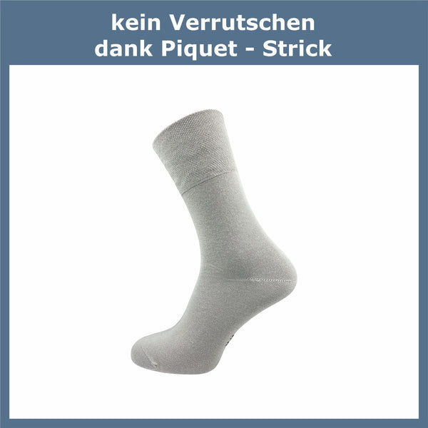 Socken ohne Gummidruck Damen (6 Paar) - GAWILO