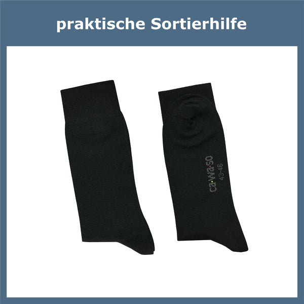 Socken aus 100% Baumwolle | Beste Qualität, Perfekte Passform | Herren (10 Paar) - GAWILO