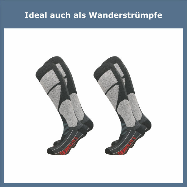 THERMOLITE® Skisocken Herren (2 Paar) - GAWILO