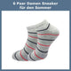 Sneaker Socken Damen (6 Paar) - GAWILO