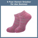 Sneaker Socken Damen (6 Paar) - GAWILO