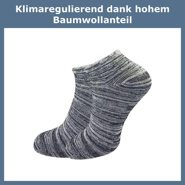 Sneaker Socken Damen (6 Paar) - GAWILO