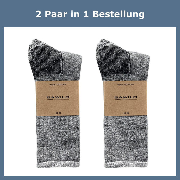 Warme Arbeitssocken Herren (2 Paar) - GAWILO
